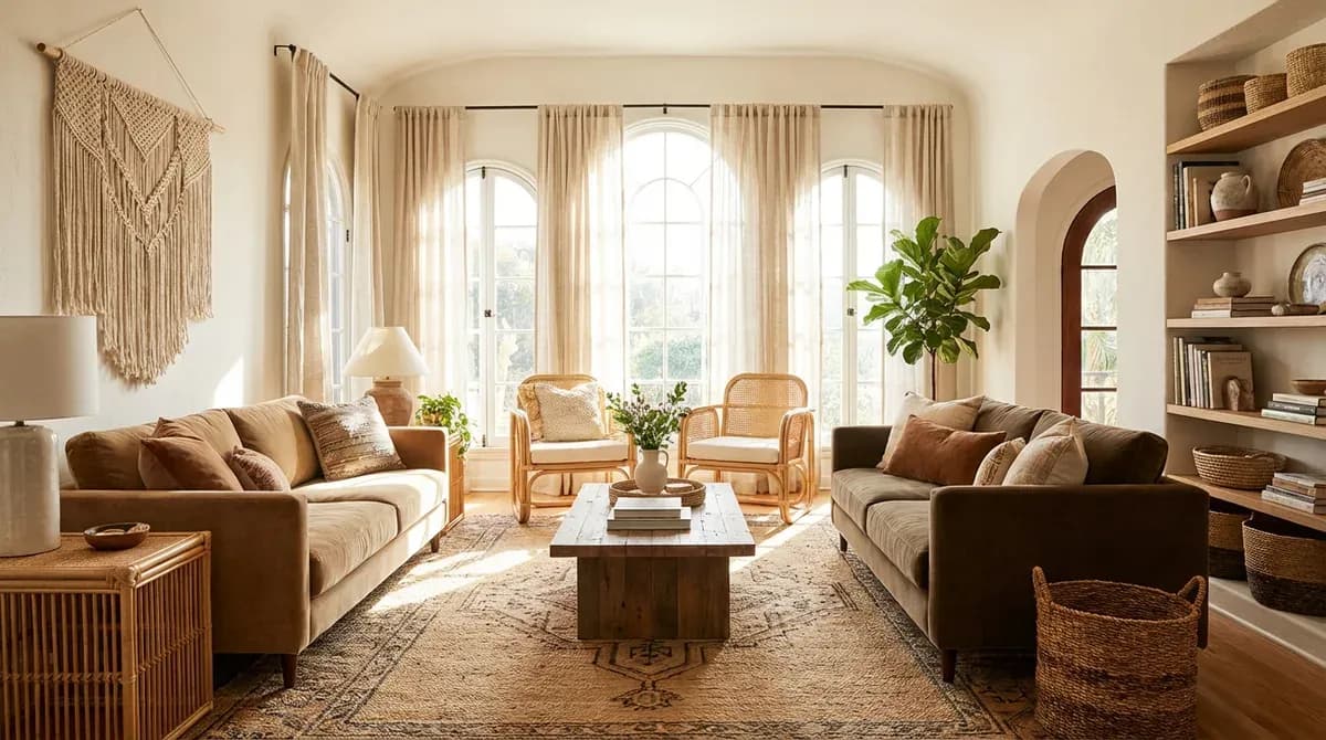 Boho Living Room