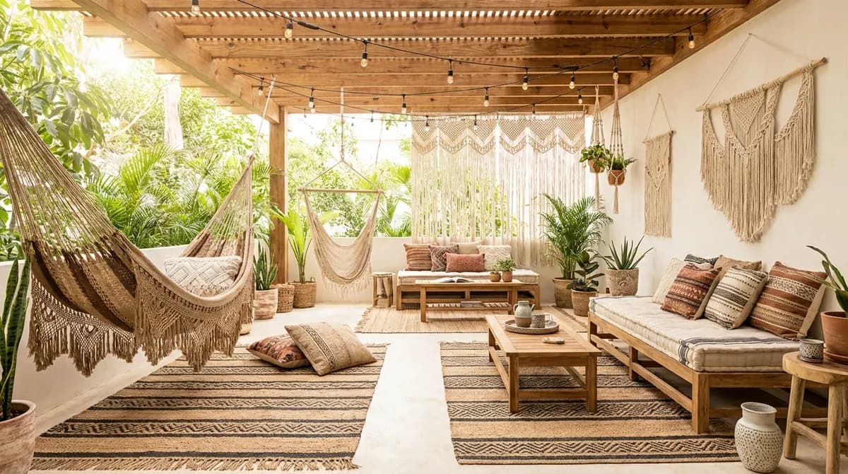 Boho Patio