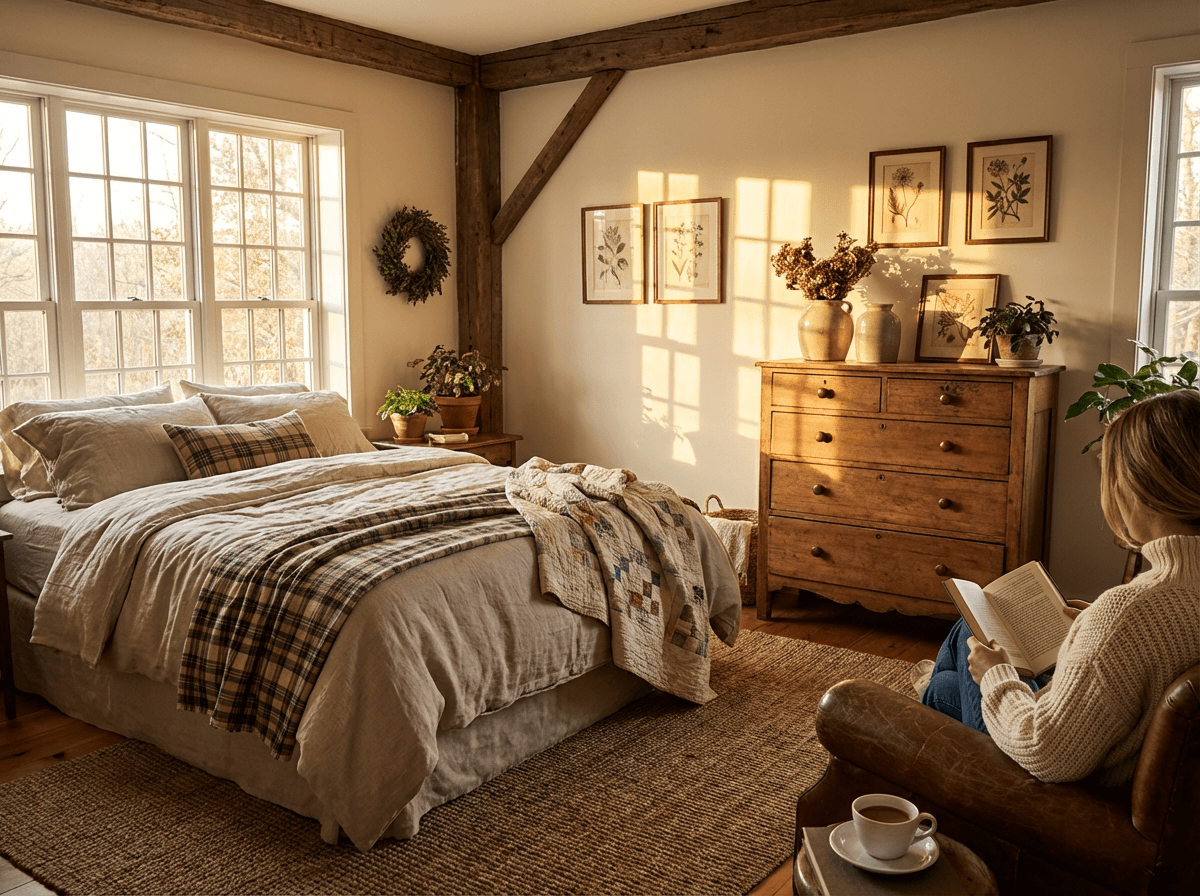 Farmhouse Bedroom interior inspiration