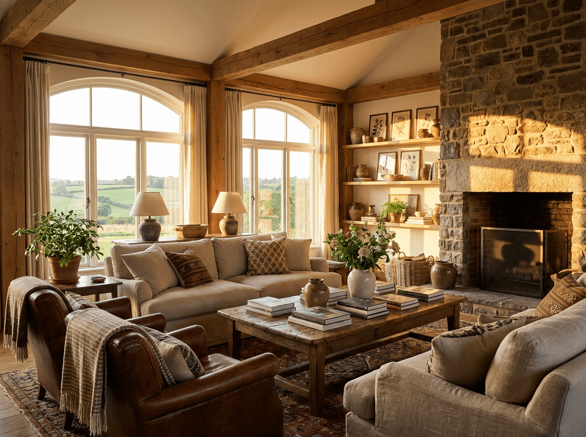Farmhouse Living Room interior inspiration