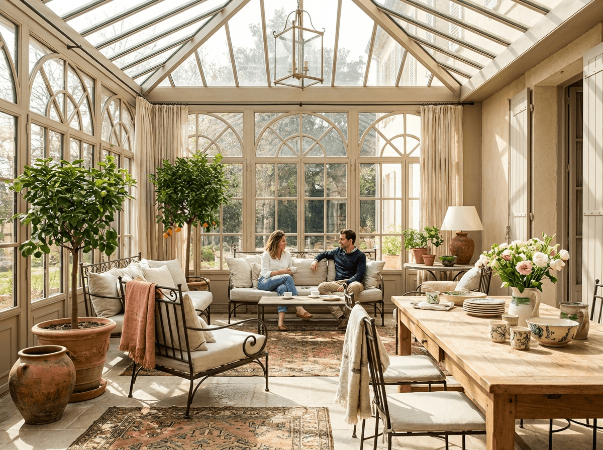 French Patio interior inspiration