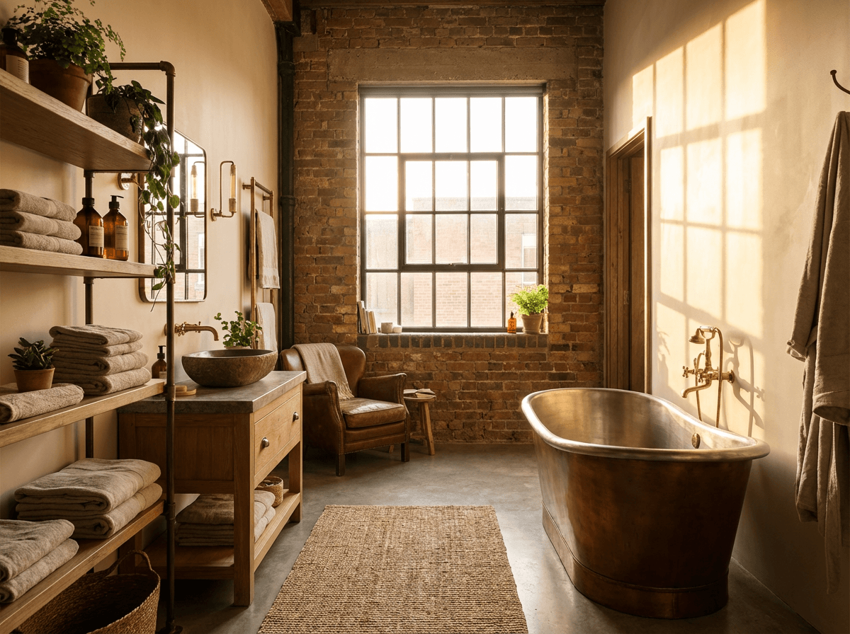 Industrial Bathroom interior inspiration