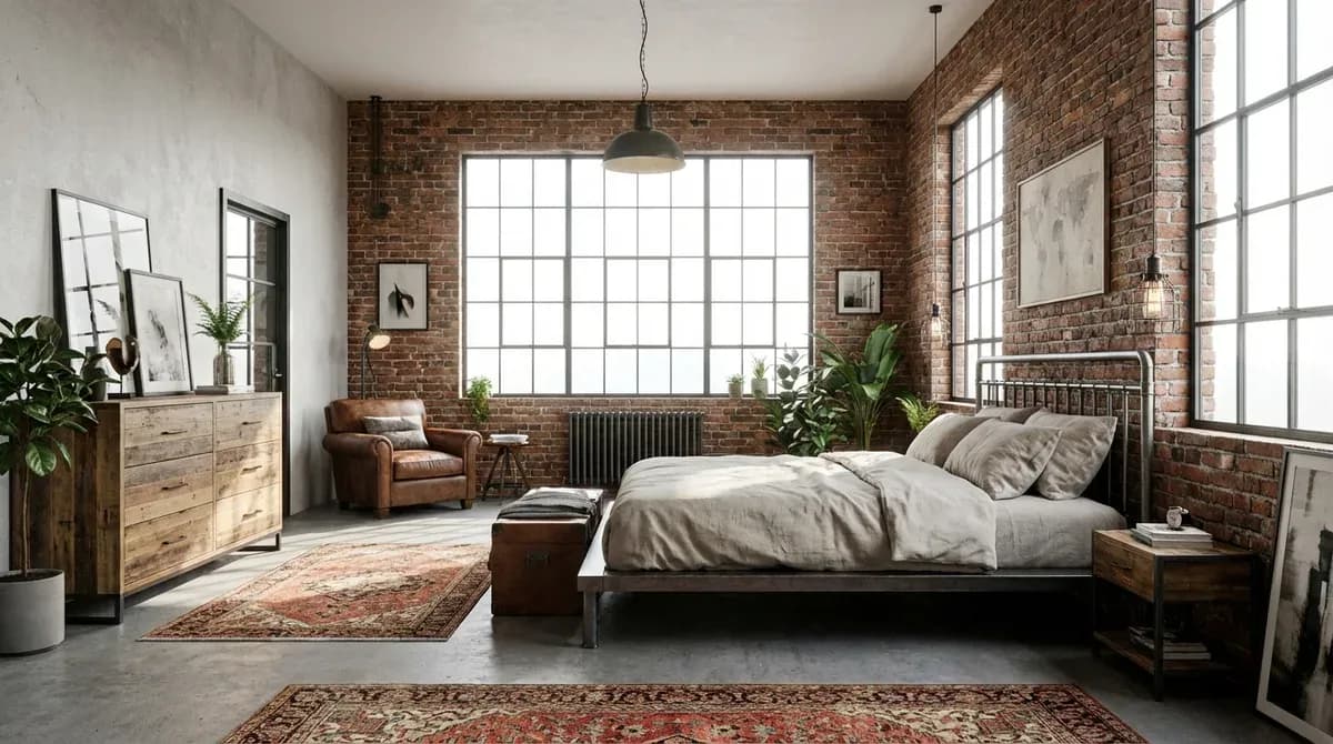 Industrial Bedroom