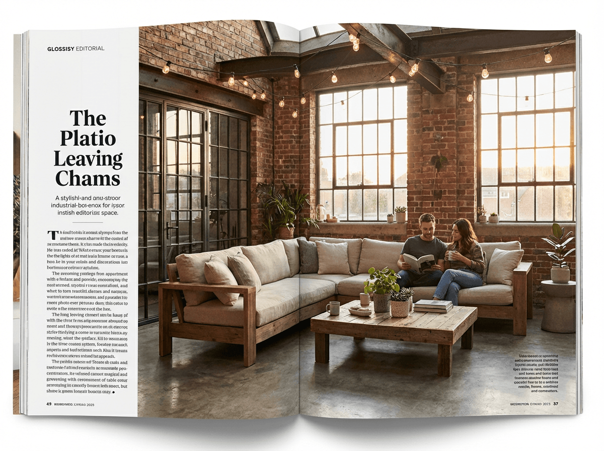 Industrial Patio interior inspiration