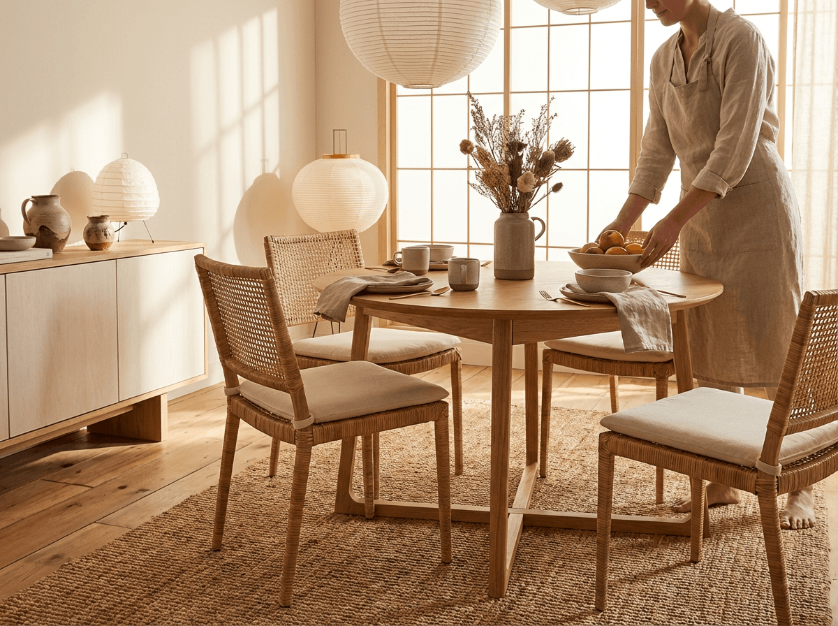 Japandi Dining Room interior inspiration