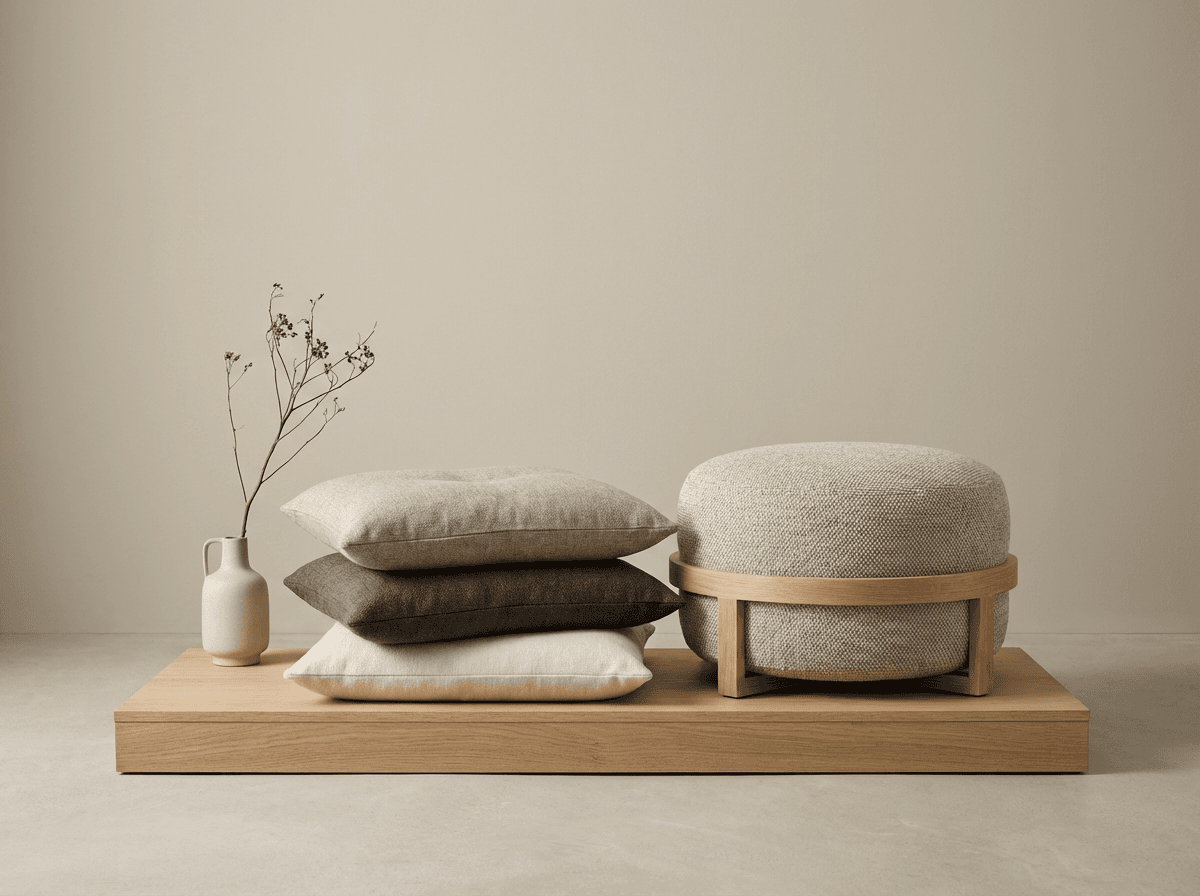 Floor cushions or zabuton