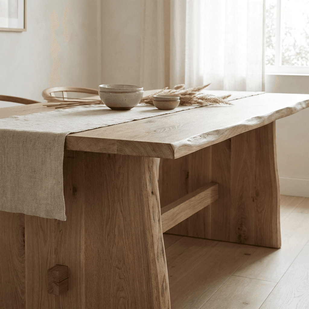 Invest in a single statement dining table