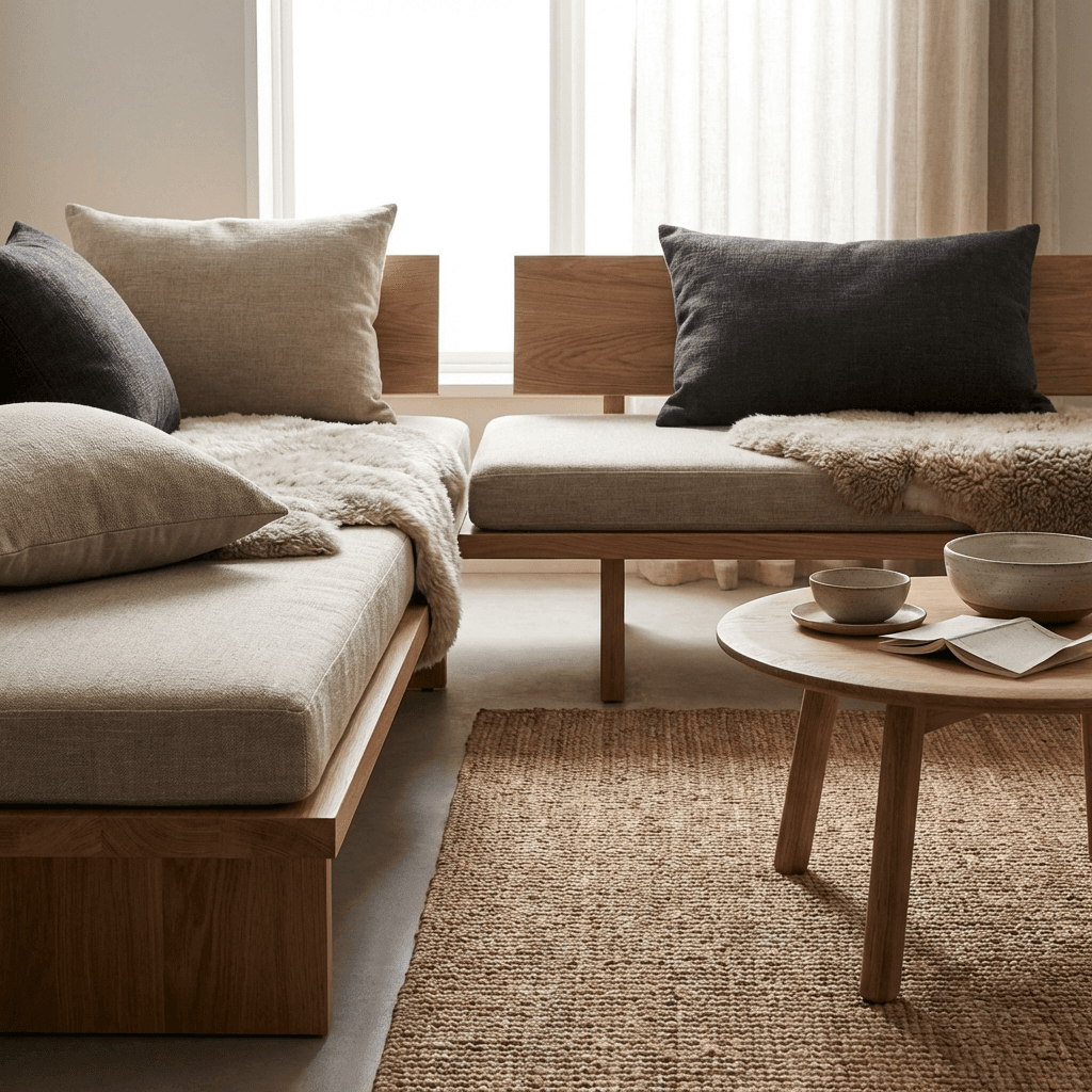 Choose low-profile seating