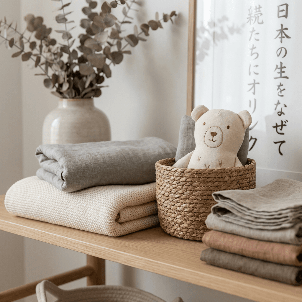 Choose organic cotton and linen textiles
