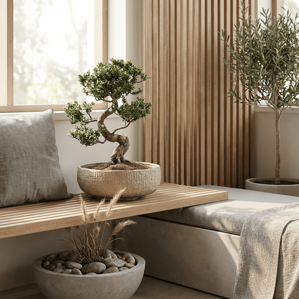 Plant with restraint and intention