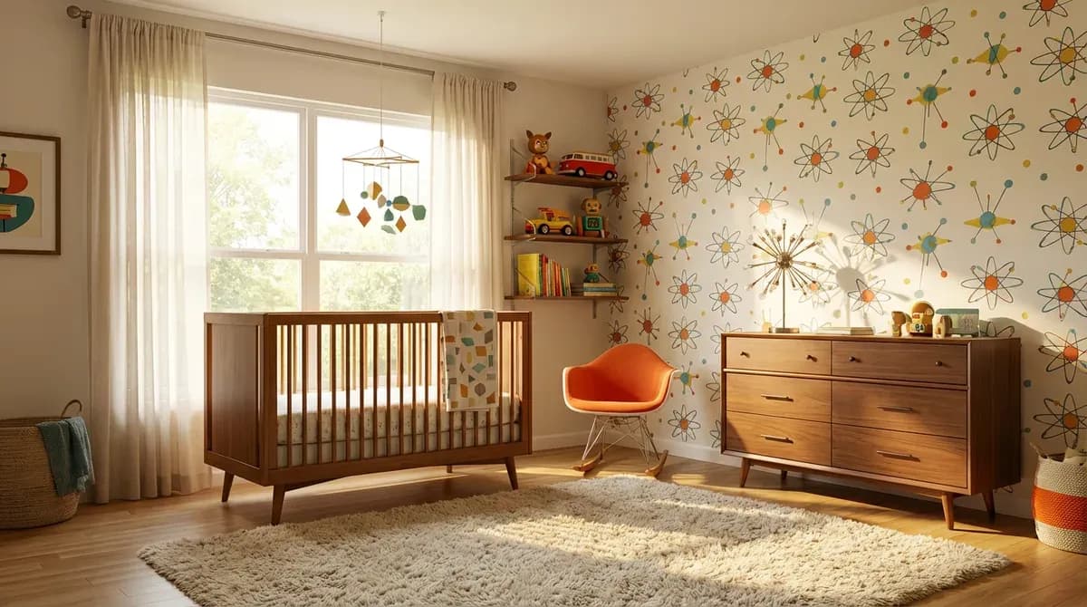 Mid-Century Modern Nursery