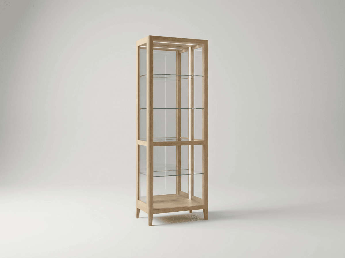Tall display cabinet