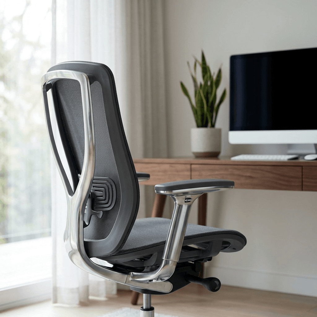 Invest in an ergonomic chair that looks intentional