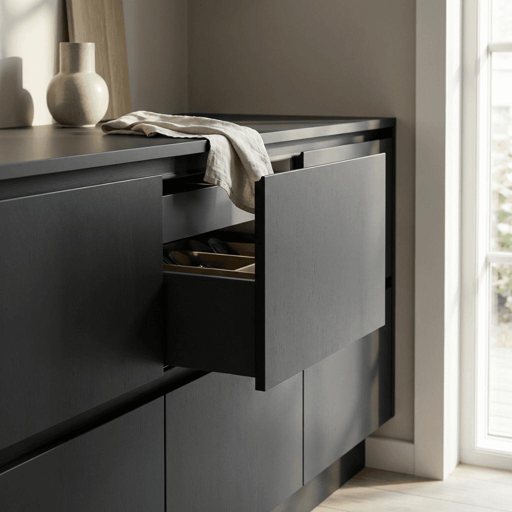 Commit to handleless cabinetry