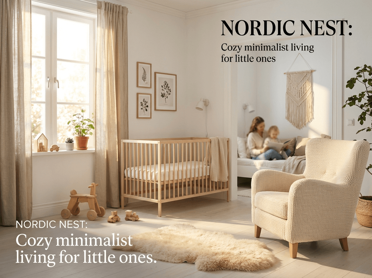 Scandinavian Nursery interior inspiration