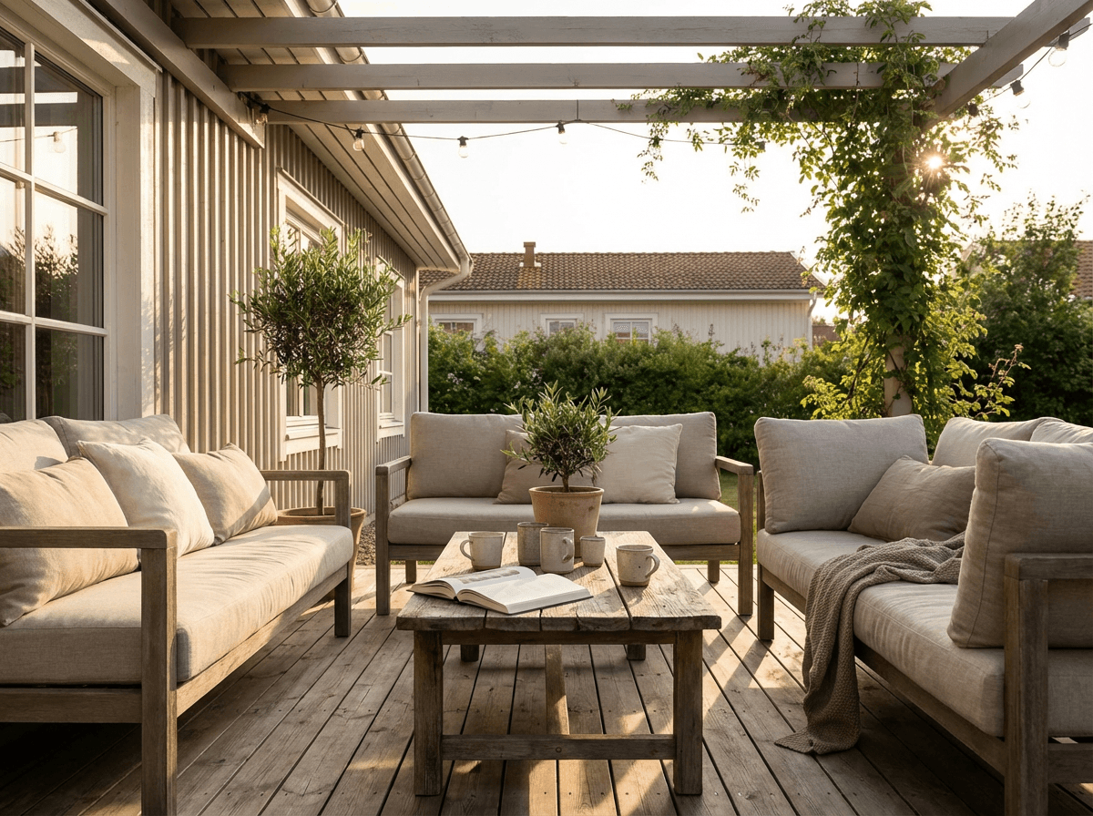Scandinavian Patio interior inspiration