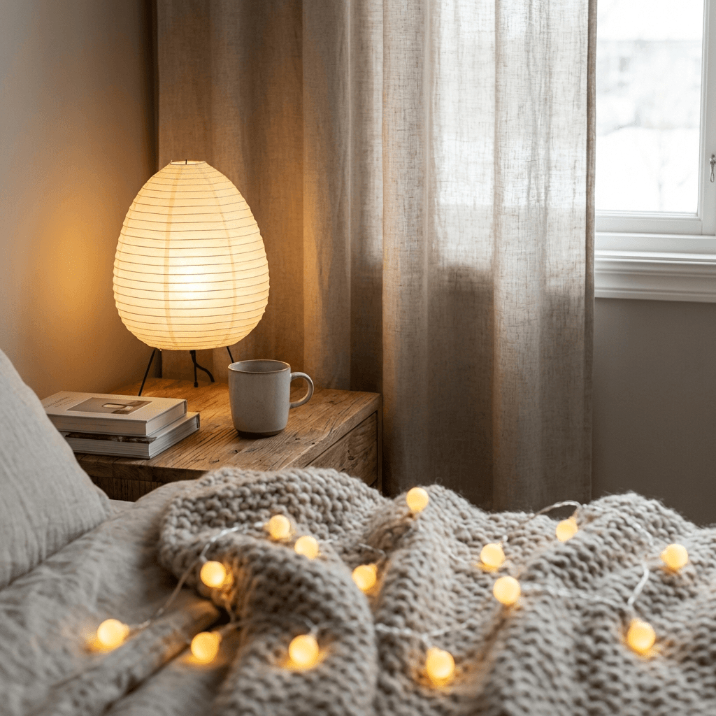 Create hygge with layered lighting