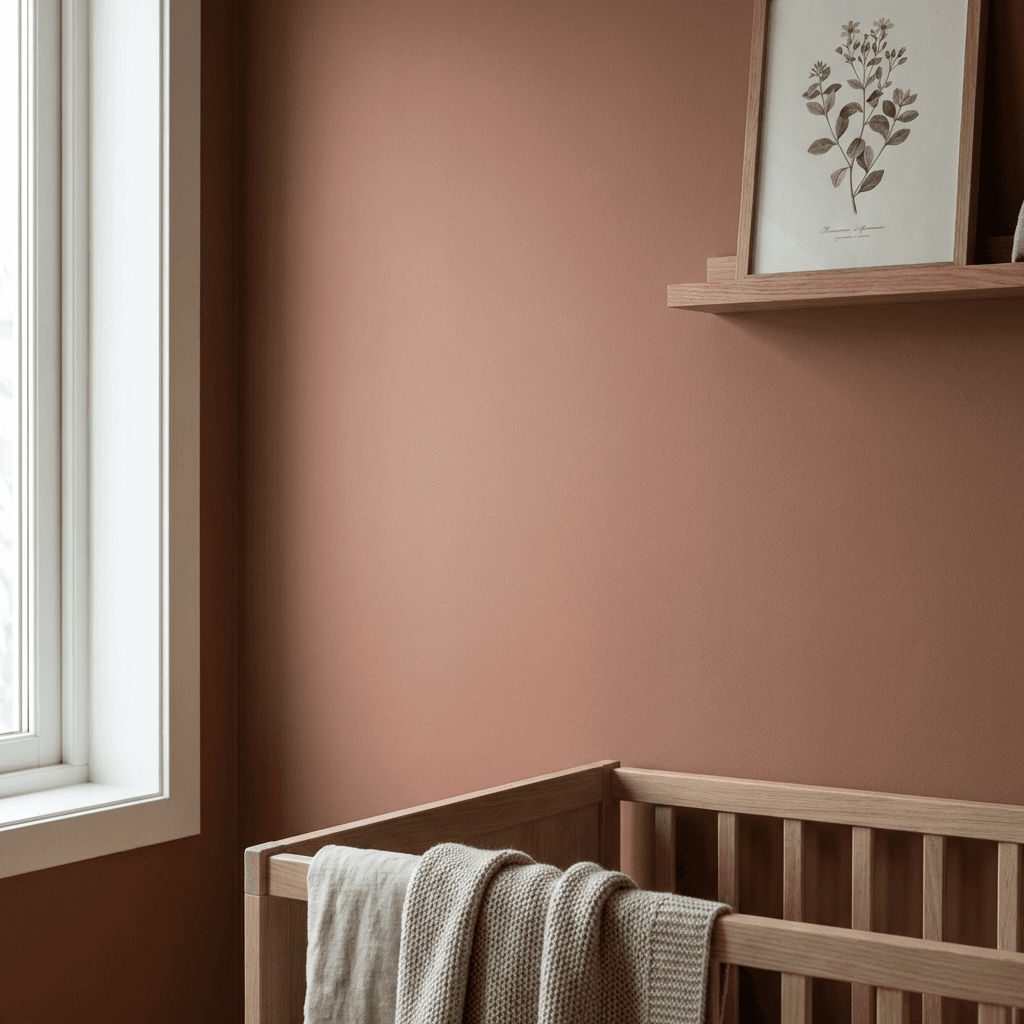 Paint walls in a warm, enveloping tone