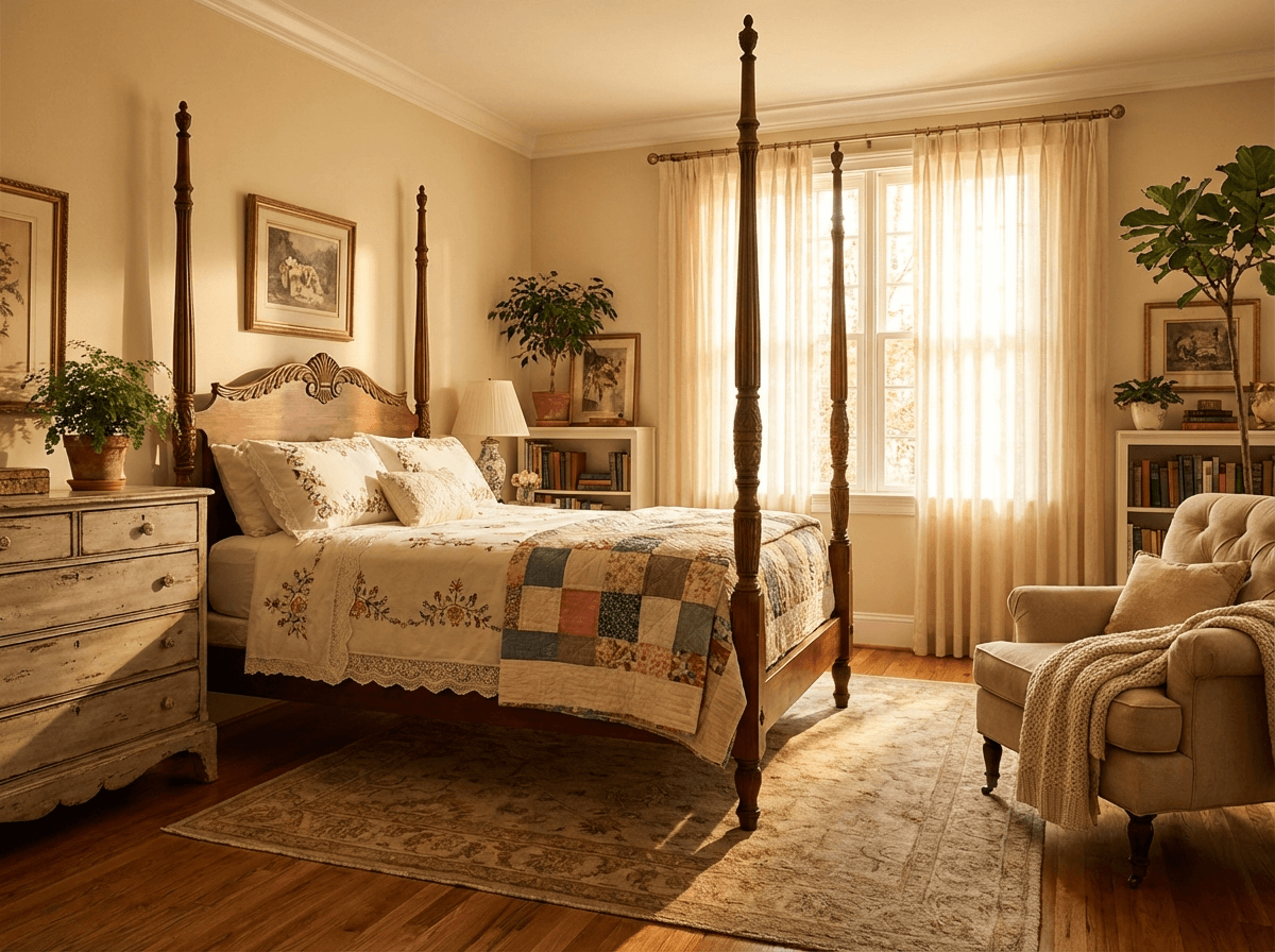 Traditional Bedroom interior inspiration