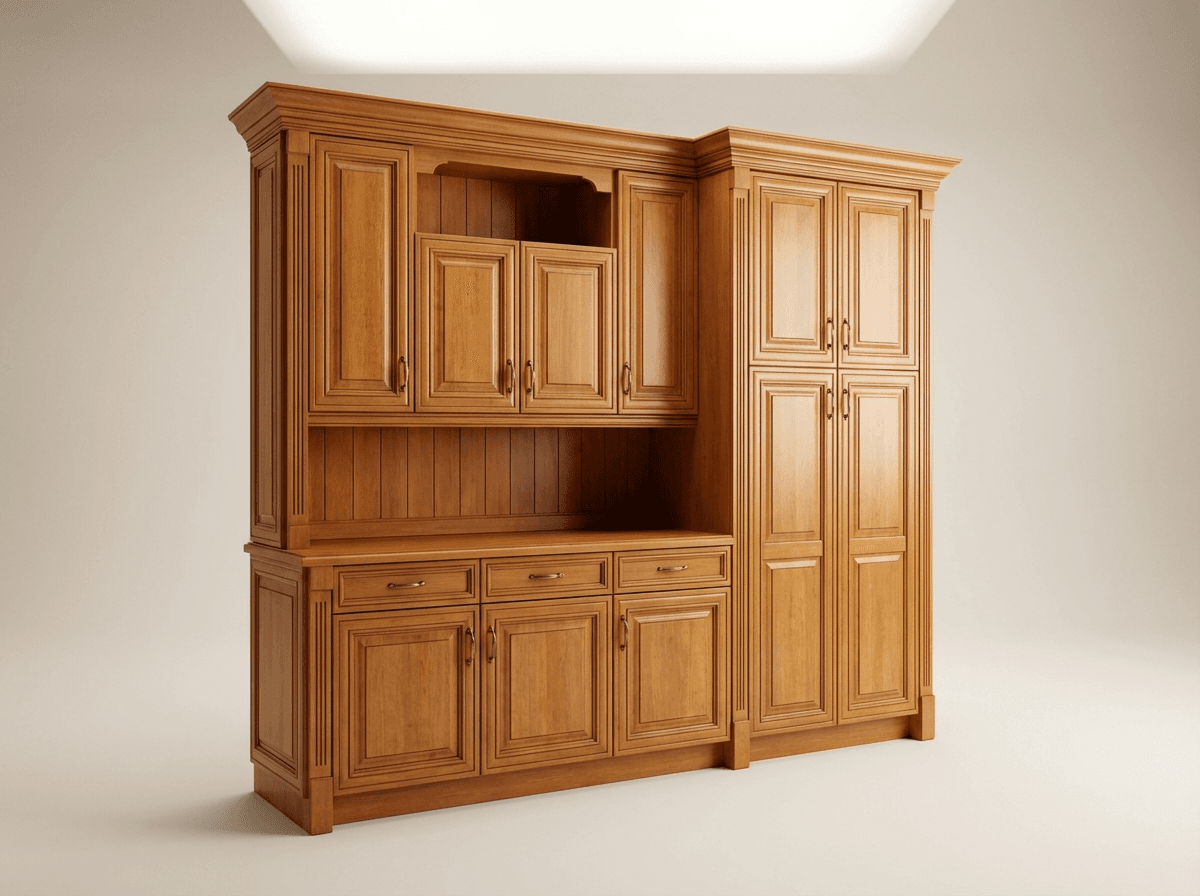 Built-in hutch or pantry cabinet