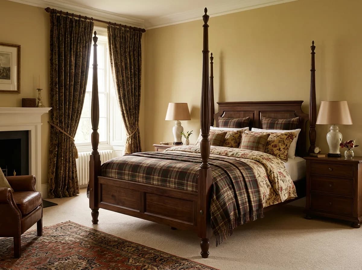 Traditional bedroom