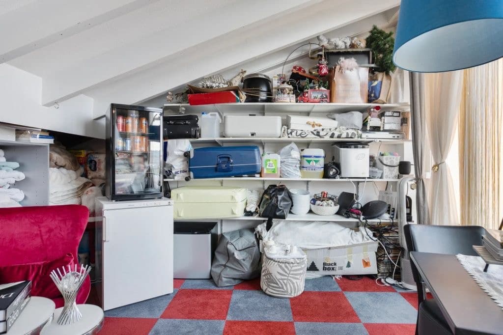 Cluttered before