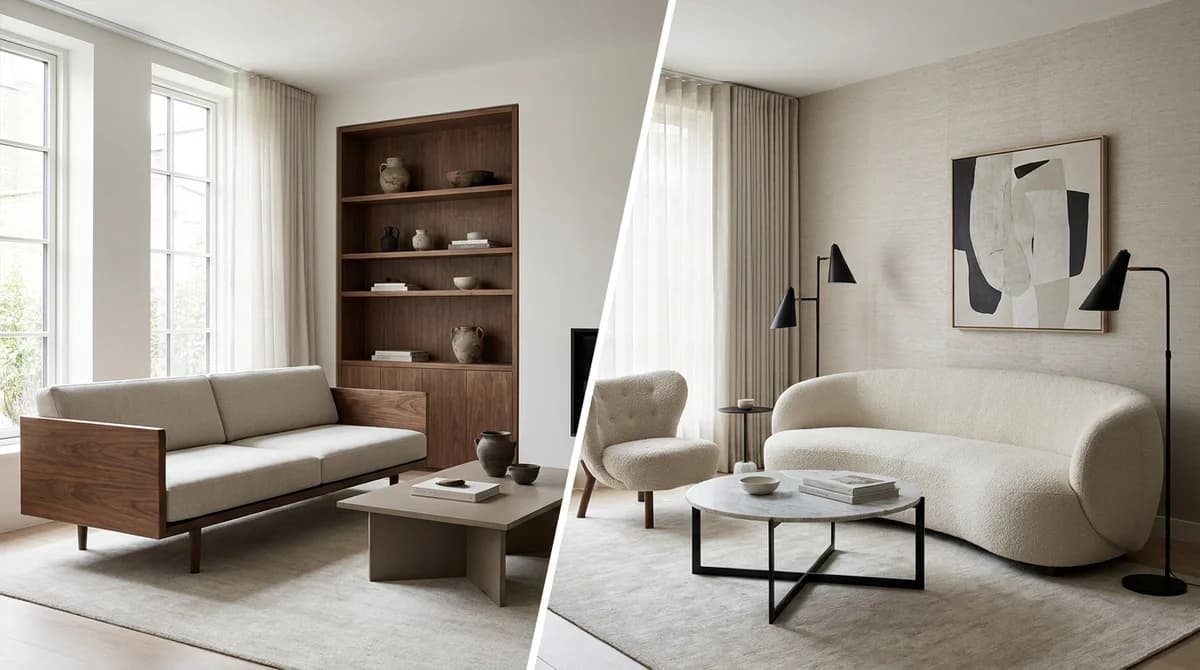 Modern vs Contemporary Interior Design: The Real Difference