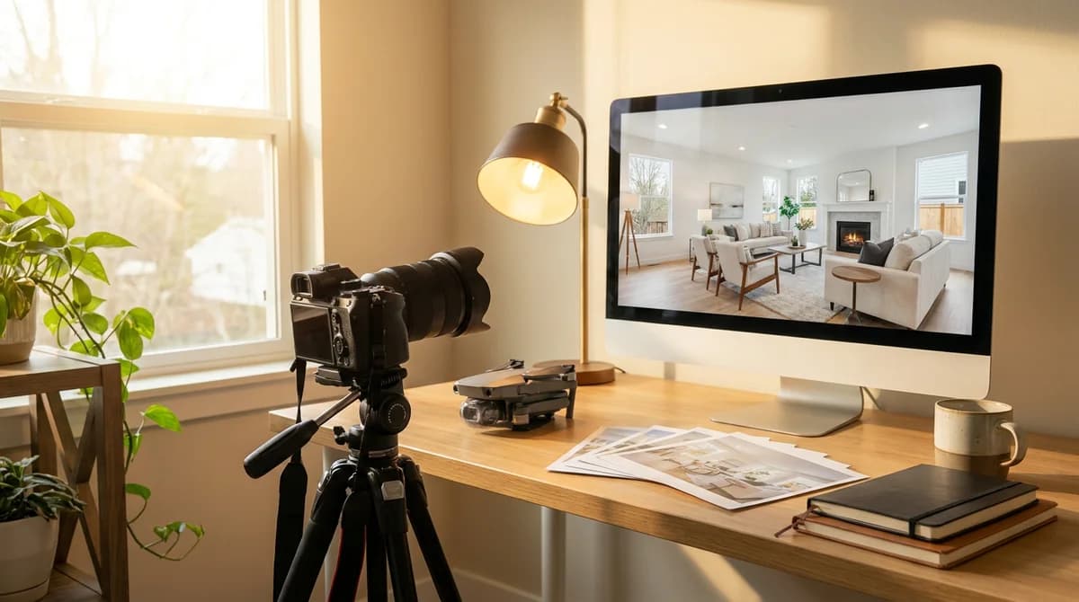 Studio de médias immobiliers : 5 ventes additionnelles pour 2026 (prix, marge)