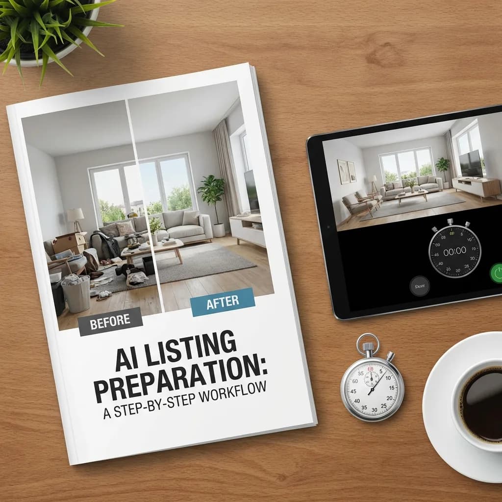 The AI Listing Prep Workflow: From Raw Photos to MLS-Ready in 60 Minutes