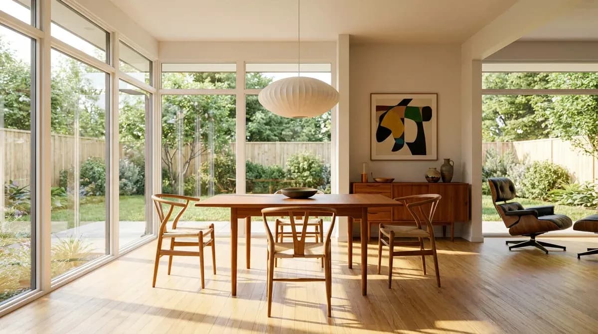 Mid-Century Modern Dining Room