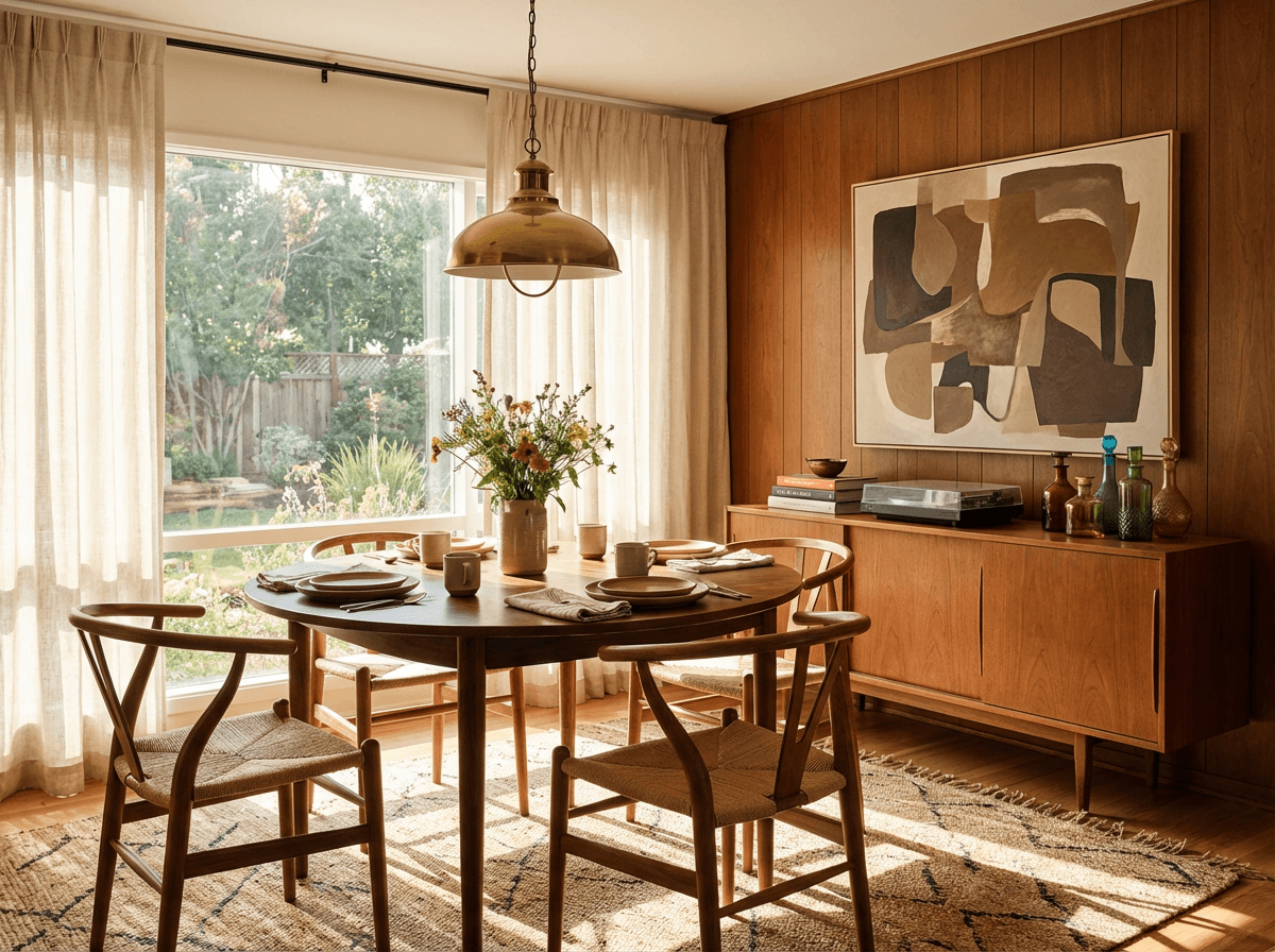 Mid-Century Modern Dining Room interior inspiration