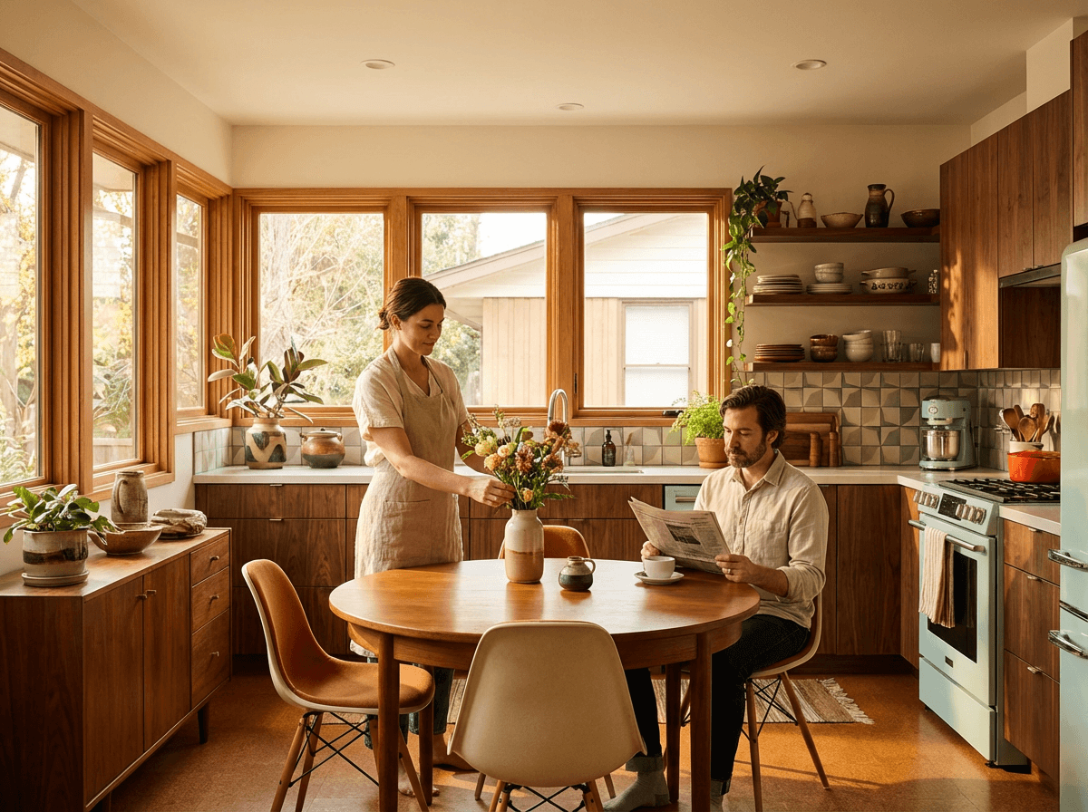Mid-Century Modern Kitchen interior inspiration