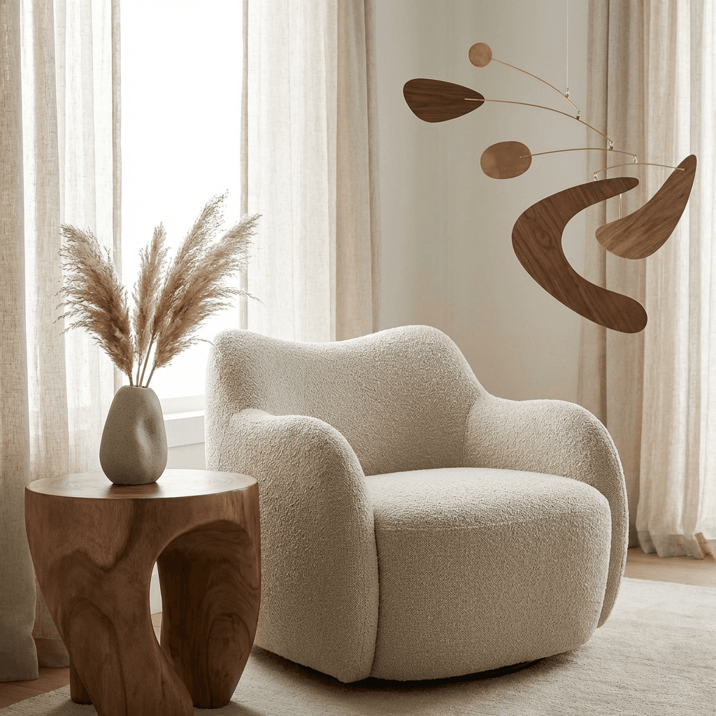 Embrace organic, sculptural shapes