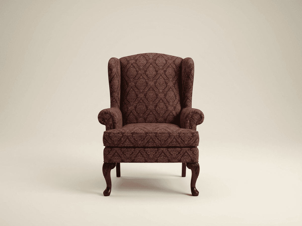 Wingback armchair