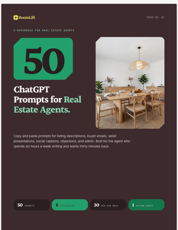 50 ChatGPT Prompts for Real Estate Agents (Copy & Paste)
